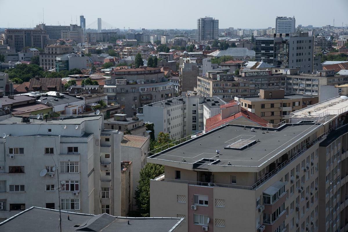 City Tower View Bukarest Eksteriør billede